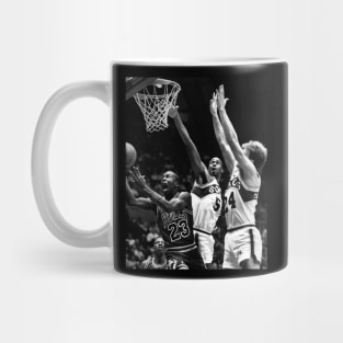 BASKETBALLART -JORDAN BLACK WHITE 19 Mug